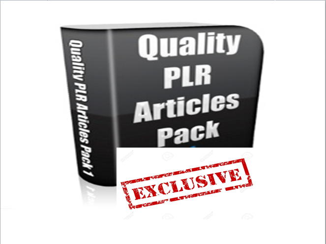 Get HQ 50000 PLR articles on various niches with grea...
