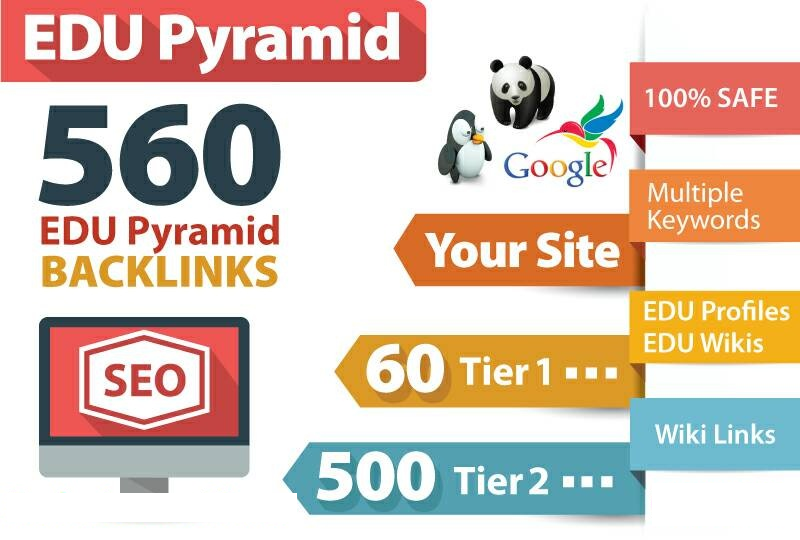 Provide Super Edu Pyramid With 560 Edu Backlinks &amp...