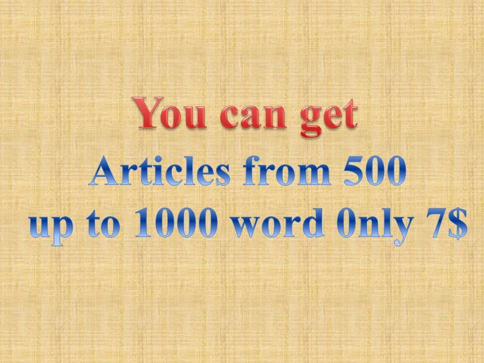 write Killer And Amazing SEO Content Just up to 1000 ...