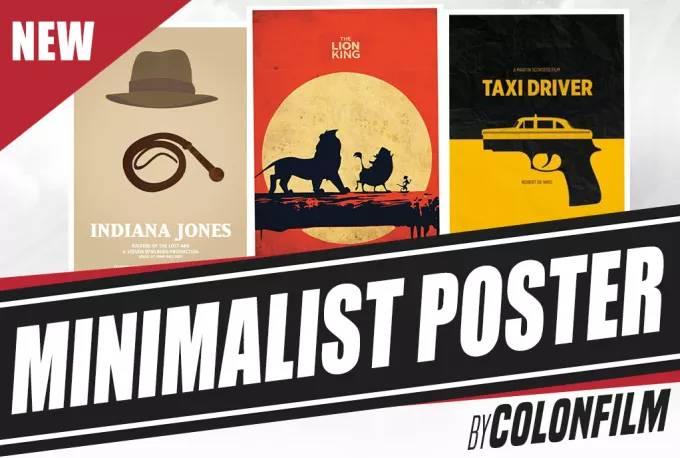 design an original minimalist poster or artwork