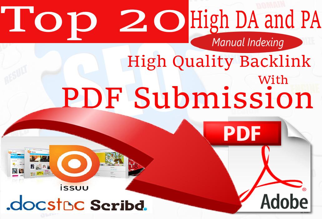 submit PDF files to 20 Best document sharing sites Ma...