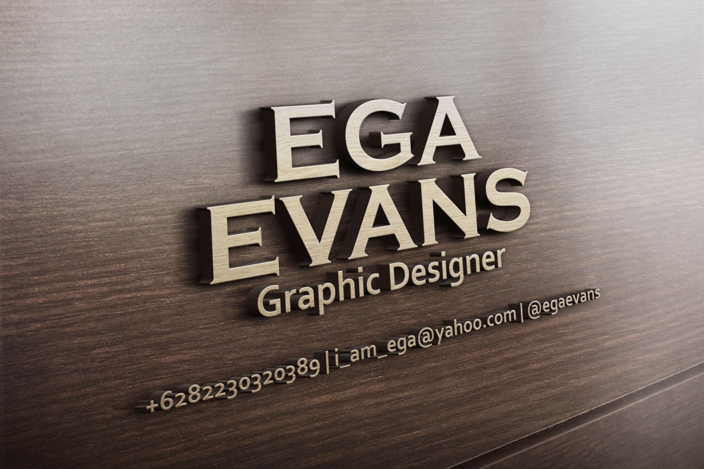 Create your name, logo, or your text into 3D wooden...