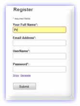 User Registration Form