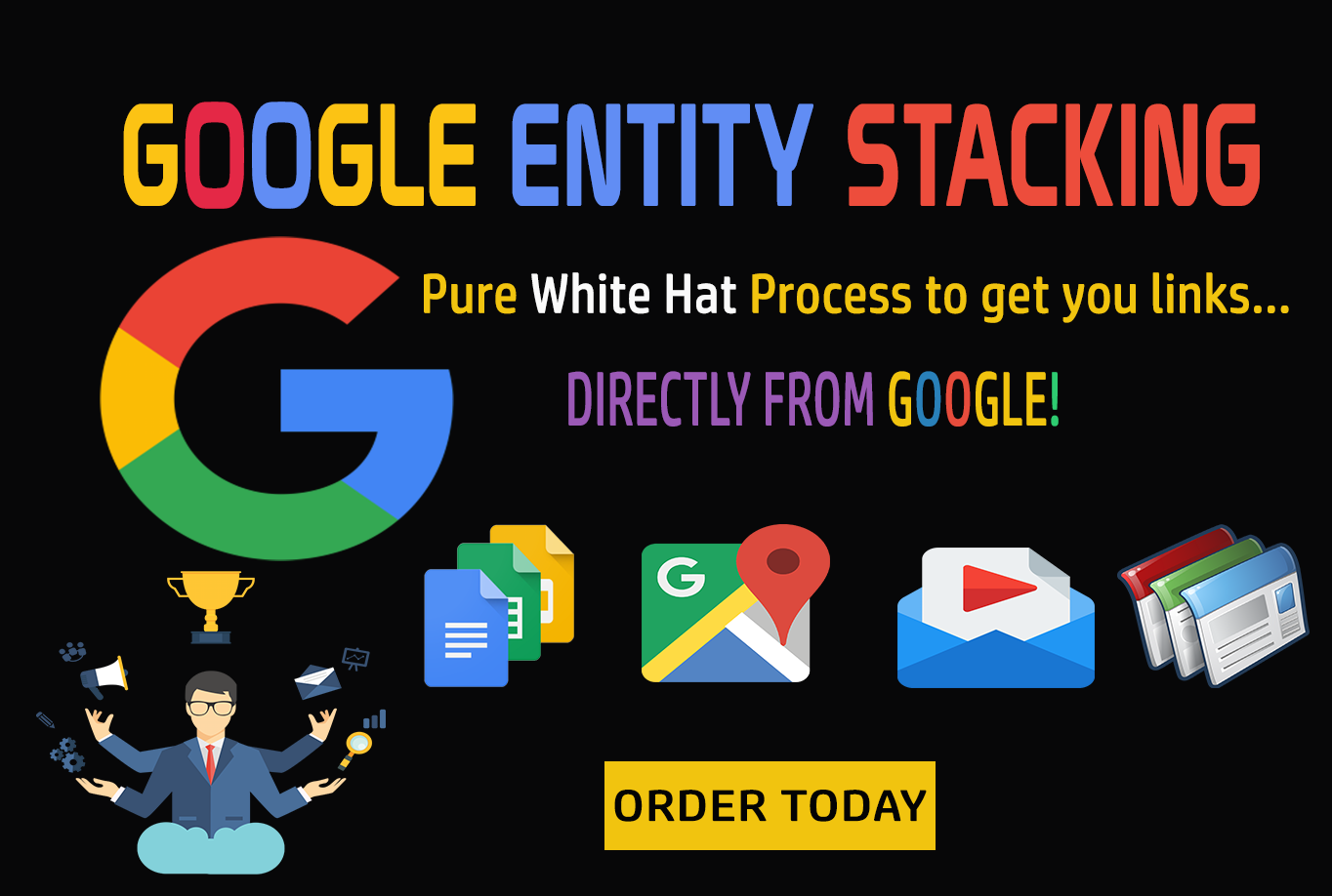 Google Entity Stack-GET POWERFUL LINKS FROM GOOGLE OW...