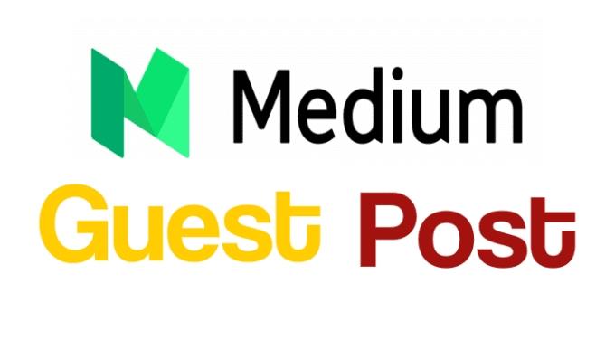 Write and publish Guest Post On Medium DA 91