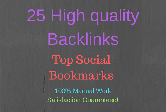 25 High PR Backlinks