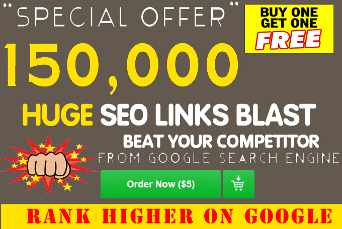 BUY 1 GET 1 FREE I will do kaboom 150,000 GSA Links B...