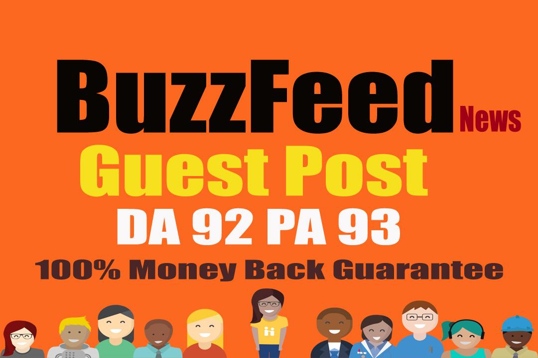 Publish Quality article on BuzzFeed With DA 92 PA 93 ...