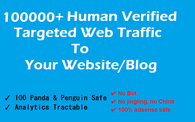 Drive 100000+ TARGETED Human Traffic To Your Blog Fro...