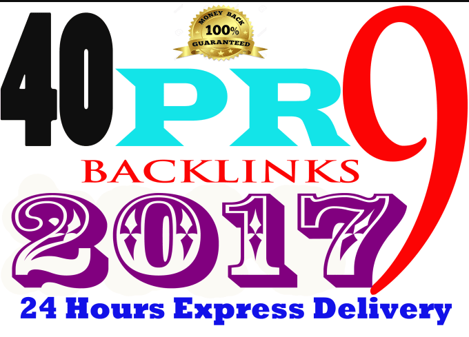 Manually Do 40 PR9 Safe SEO High Back Links for Googl...