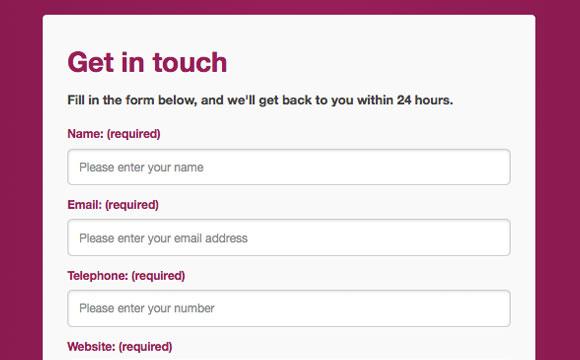 Do Payment/Contact Form in CodeIgniter, Laravel or W...