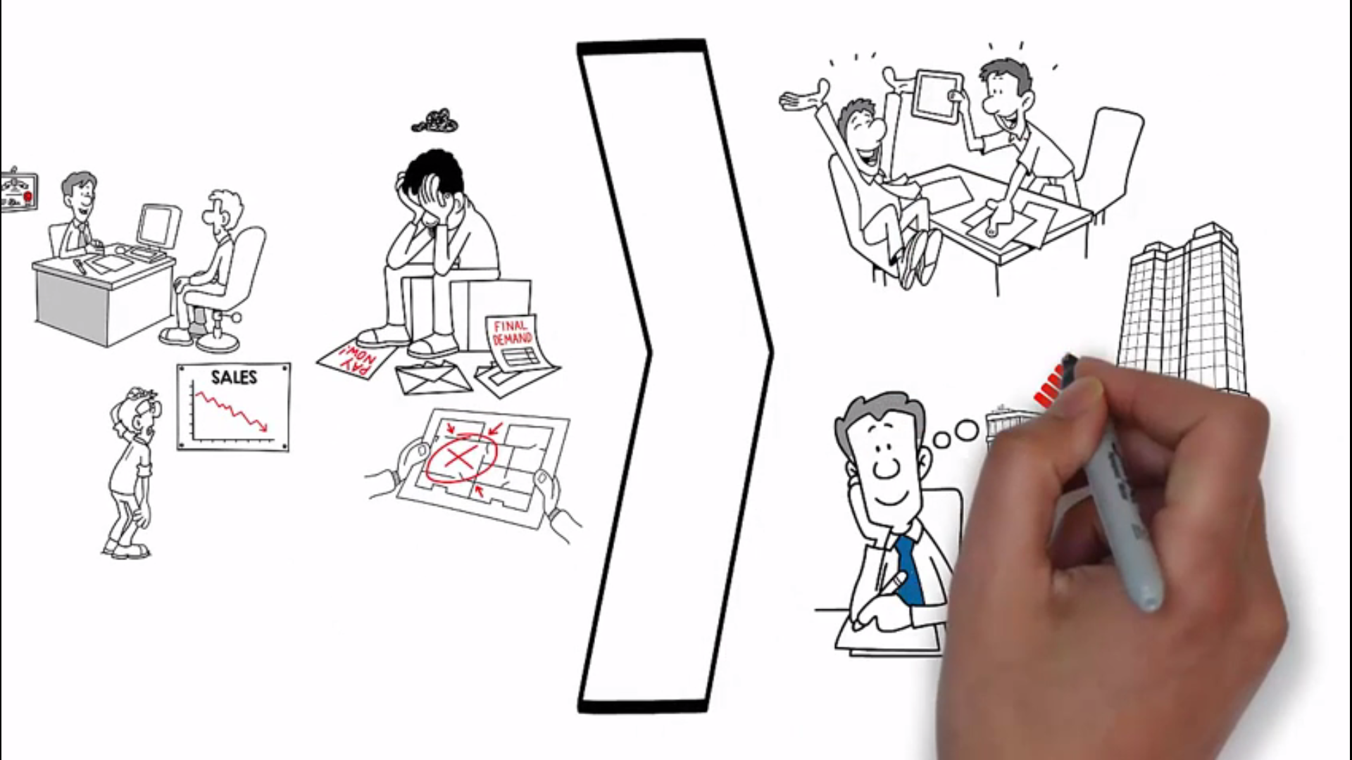 Whiteboard animation
