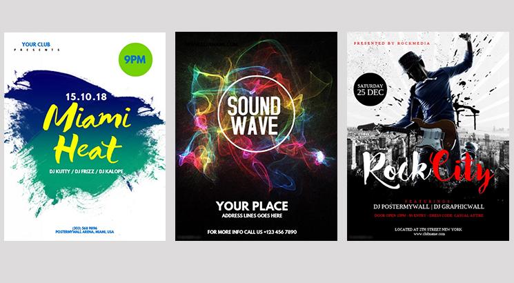 Design a single sided flyer