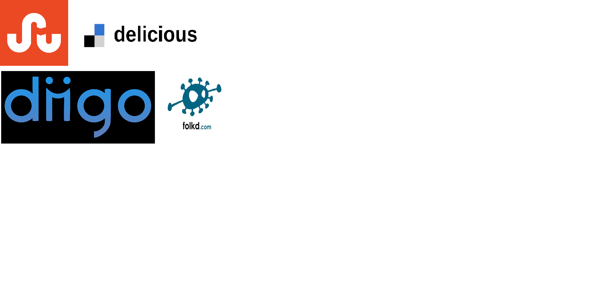 bookmark, stumbleupon, folkd, diigo