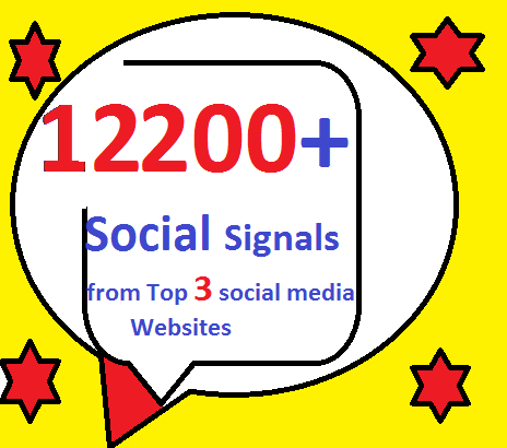 12200+ HQ Mixed Seo Social Signals from Top 3 social ...