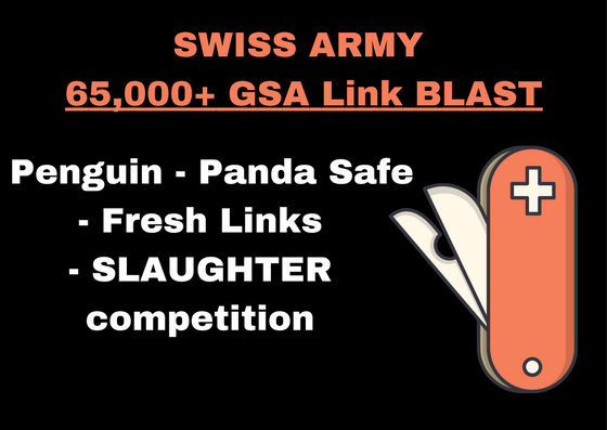 POTENT 65,000+ GSA SER Link Blast SLAUGHTER COMPETITI...