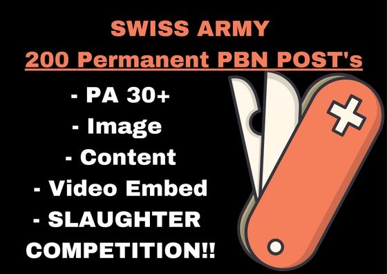 ULTIMATE 200 PERMANENT POST's Tumblr PBN PA30+ TF 30+...