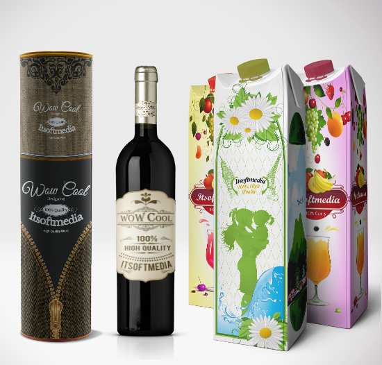 Design product label and packaging