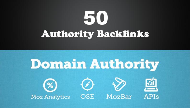 50 PR 5-9 Unique High Authority Backlinks