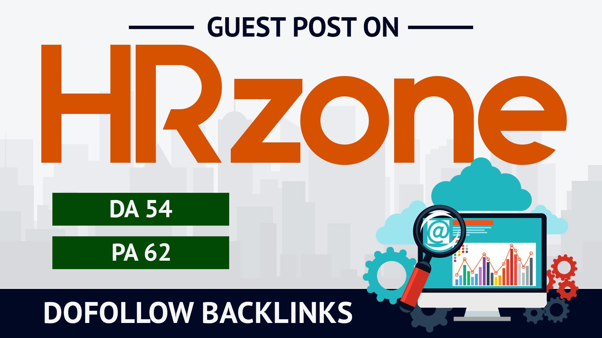 Pulish high authority HRzone Guest Post on Dofollow L...