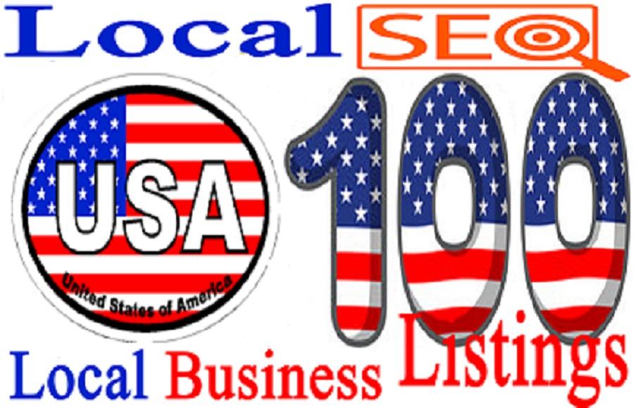 I will Create 100 USA Live Local CITATION for Local S...