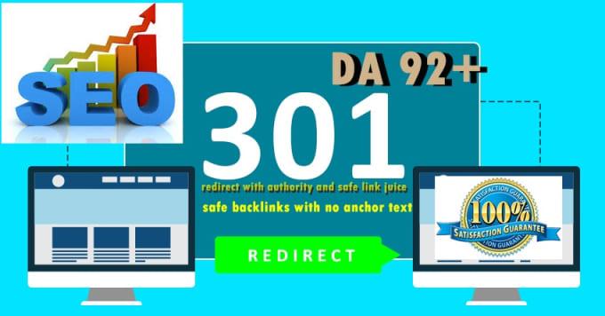 Build above DA92 301 redirect backlink from forbes, ...