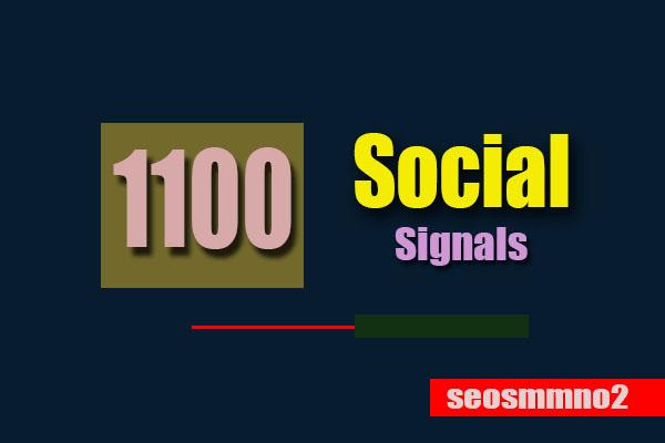 Create 1100 Permanent Seo Social Signals