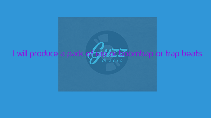 Trap or rap professional beats production.