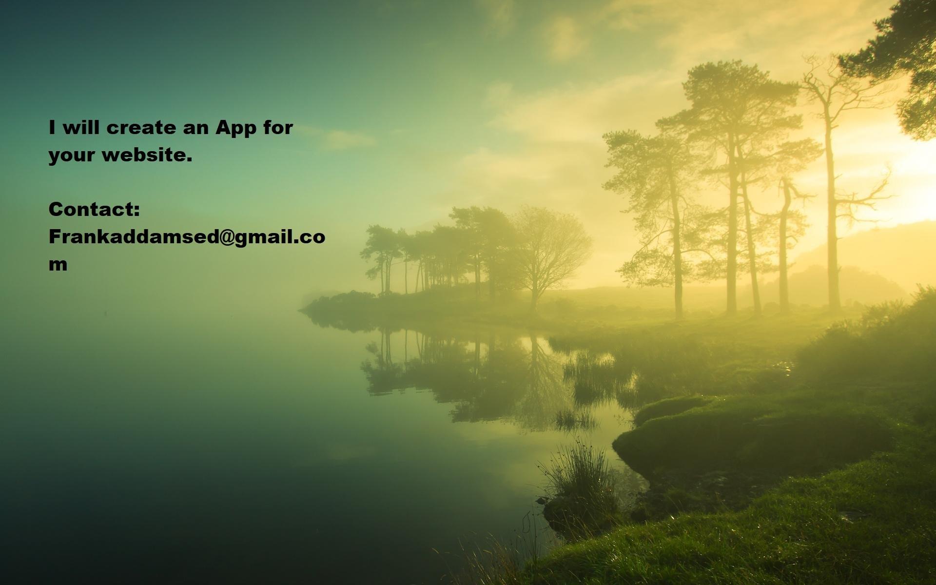 Convert Your Website To An App