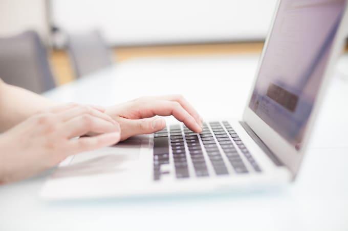 Typing job and data entry.