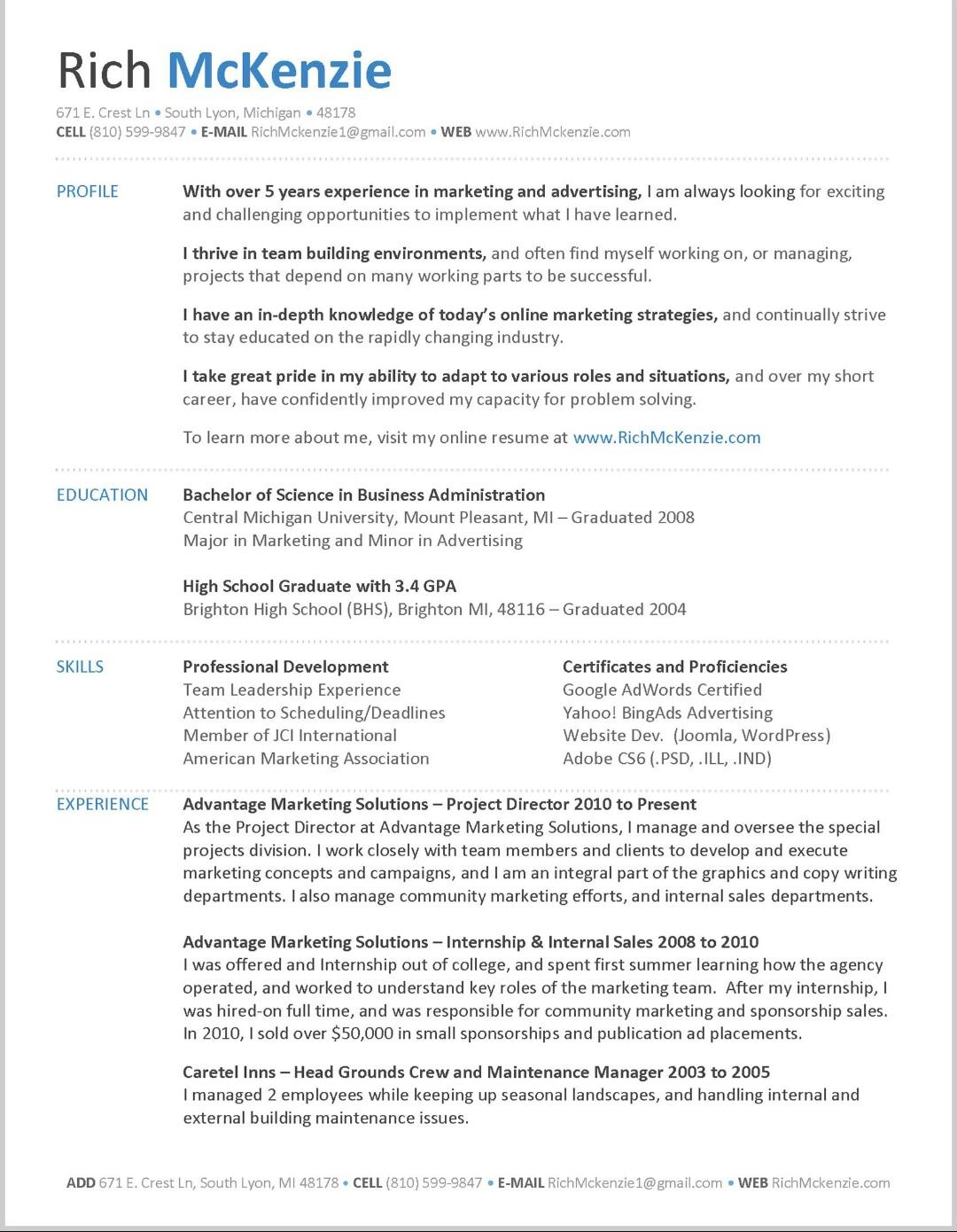 write a perfect Resume and Cover letter for you.