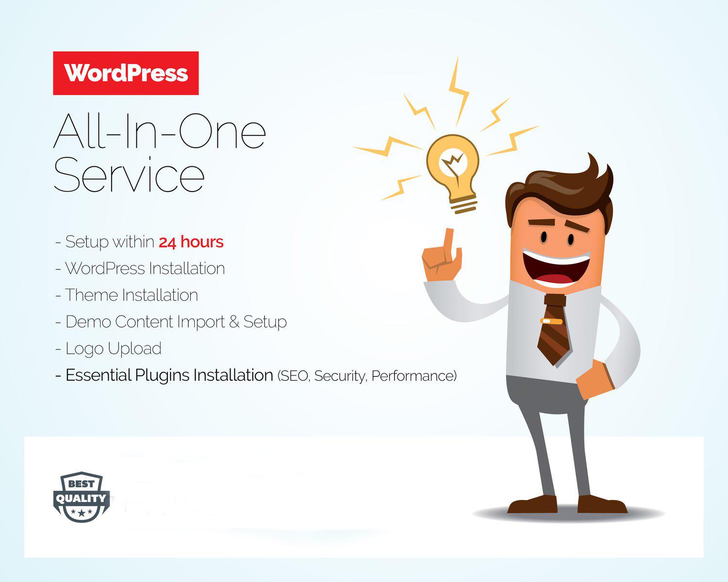 Create a professional wordpress website for your busi...