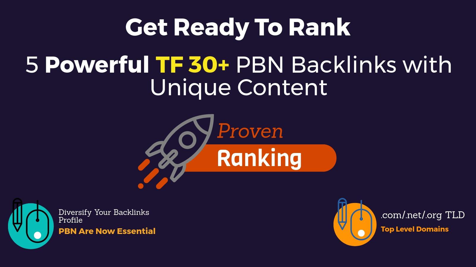 EliteX 5 Homepage TF upto 30+ Powerful PBN Backlinks ...