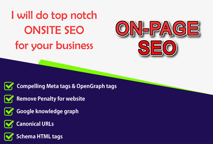 Top Notch Onsite Seo For Your Business Website Or Blo...