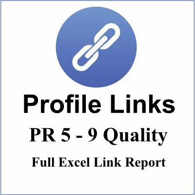 25+ PR5-9 High Authority Profile backlinks, best lin...
