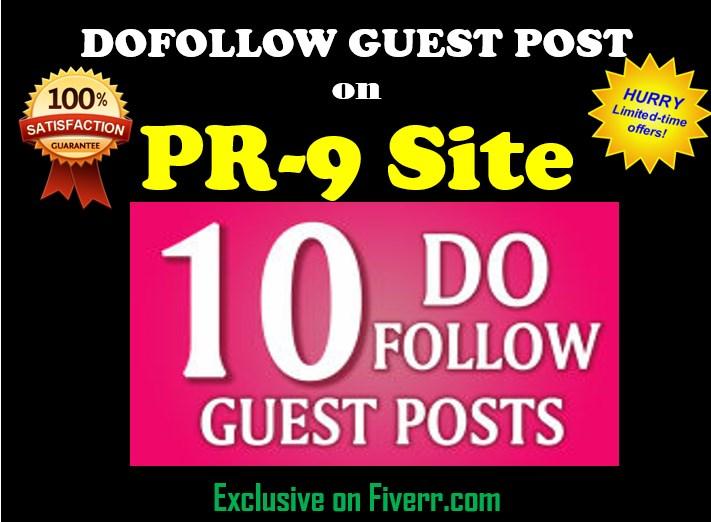 A Package Of Dofollow Guest Post On DA94 SIte