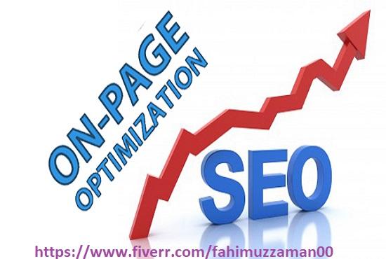 Do Perfect On Page SEO Optimization