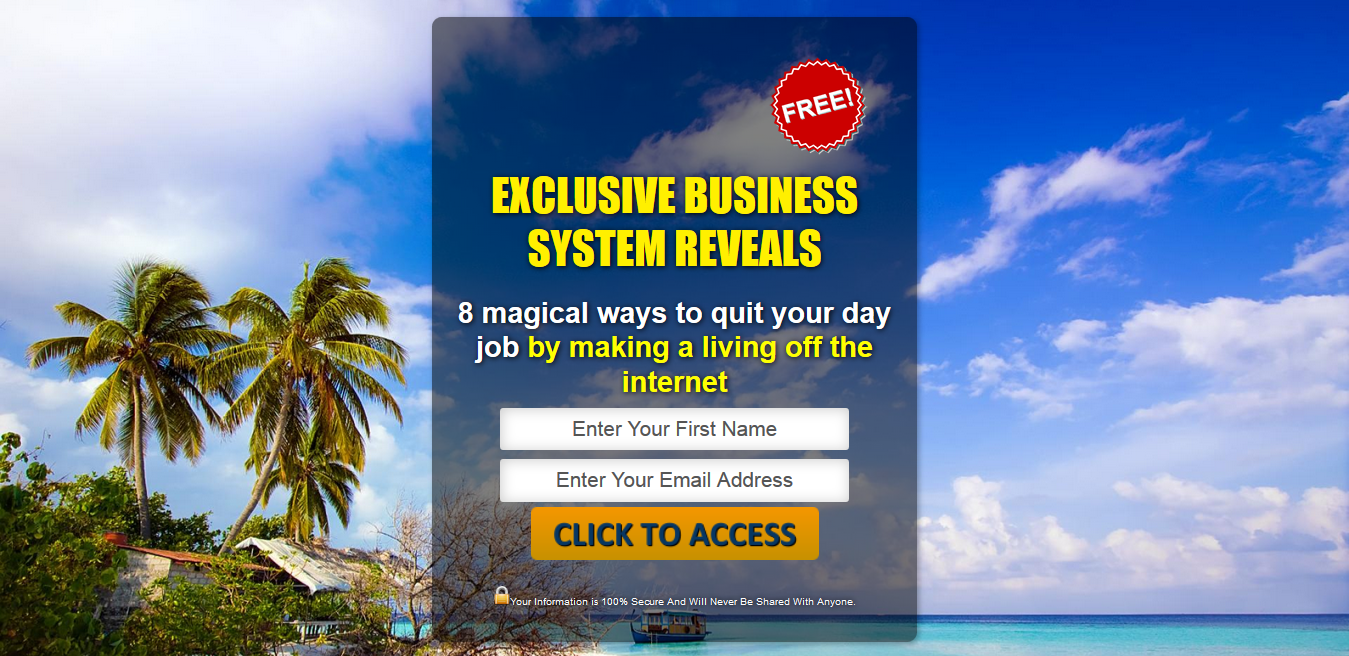 design awesome landing page or squeeze page