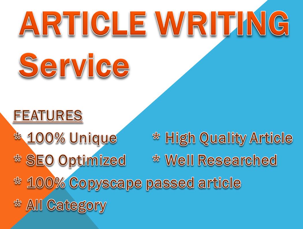 500 words article writing Recommended for SEO
