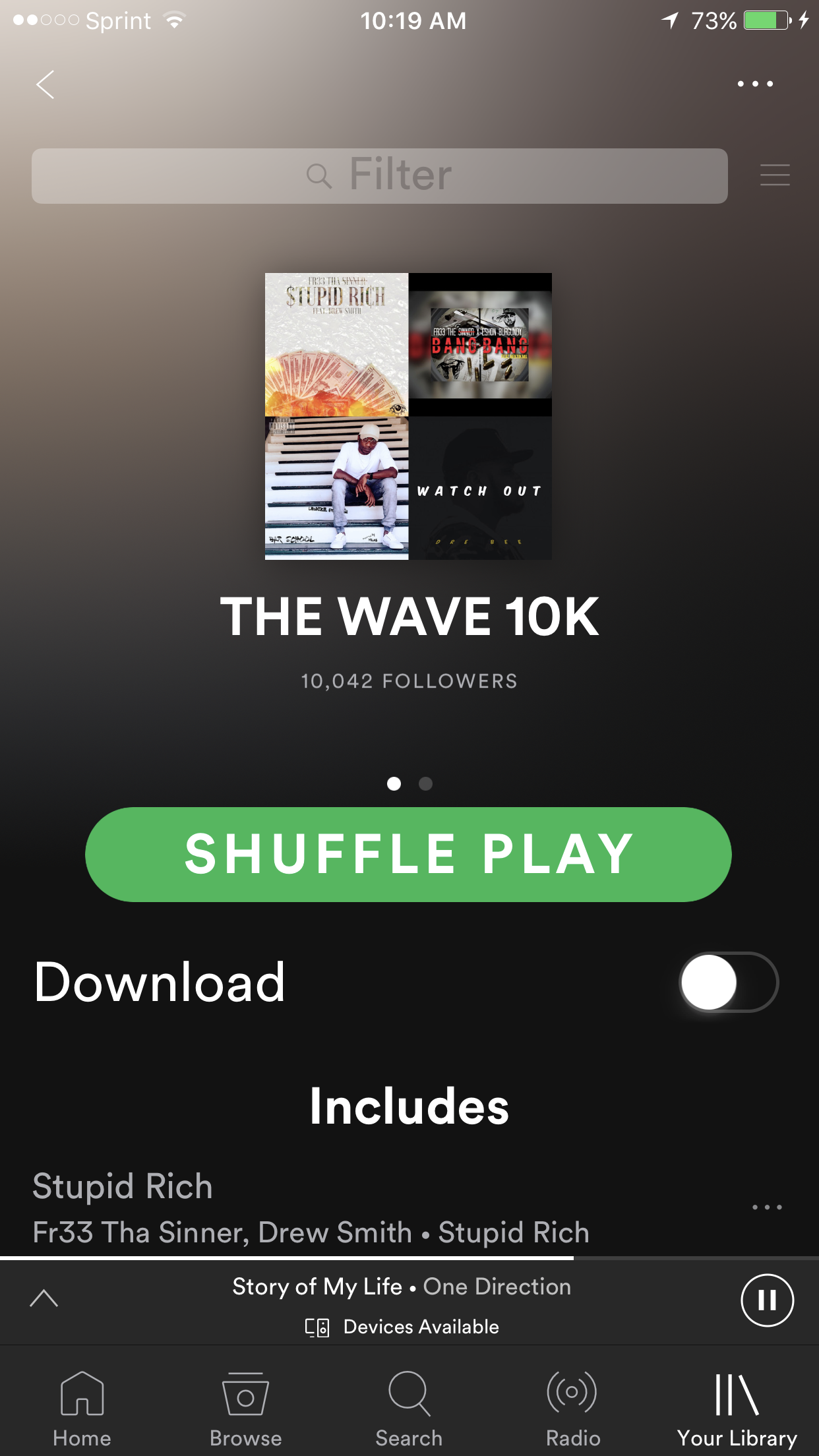 Add Your Song To My 10K Playlist