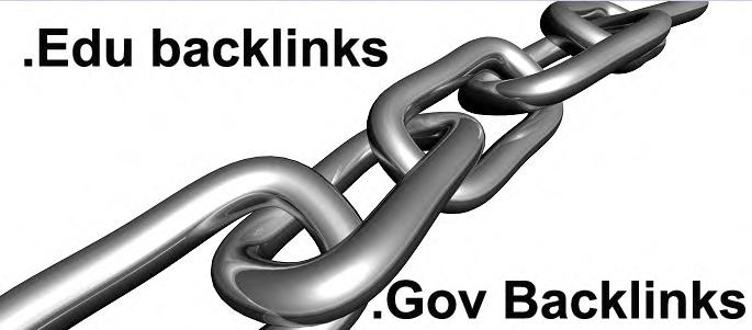 Do follow backlinks on 60 sites regarding EDU GOV wit...