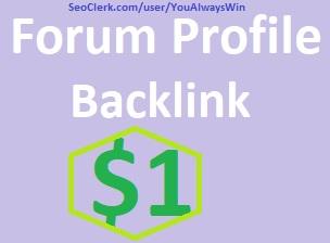 660+ HQ Forum Profile Backlinks High PA DA Sites