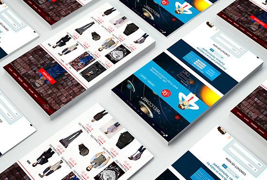 I can make website design