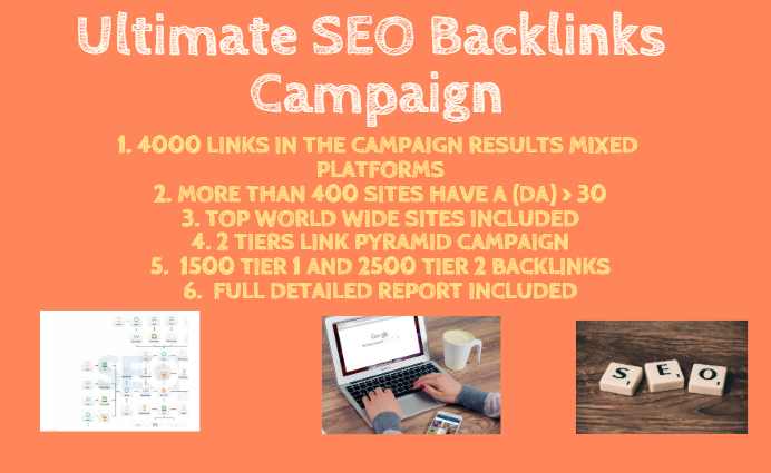 The Ultimate SEO Backlinks Campaign Over 4000 Links F...