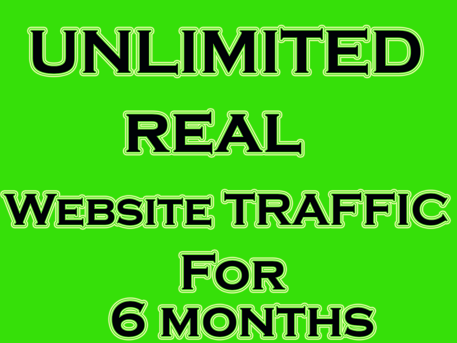 Real Genuine Unlimited Website Traffic 6 months + Bon...