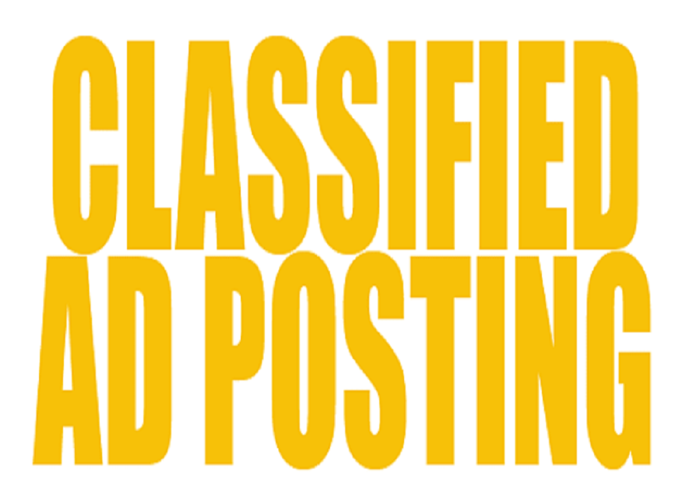Post Your Ad To 30 High PR Classified Ad Posting Site...