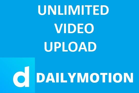 Unlimited Video Upload For Dailymotion - Earn 1.000 P...