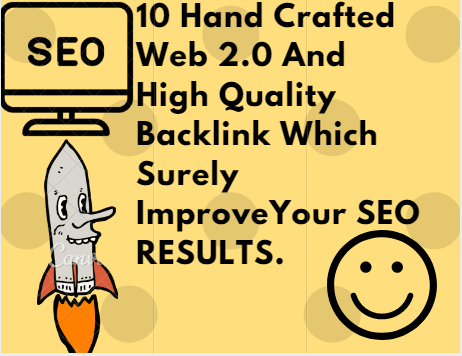 Create 10 Hand Crafted Web 2.o Sites High Quality Bac...