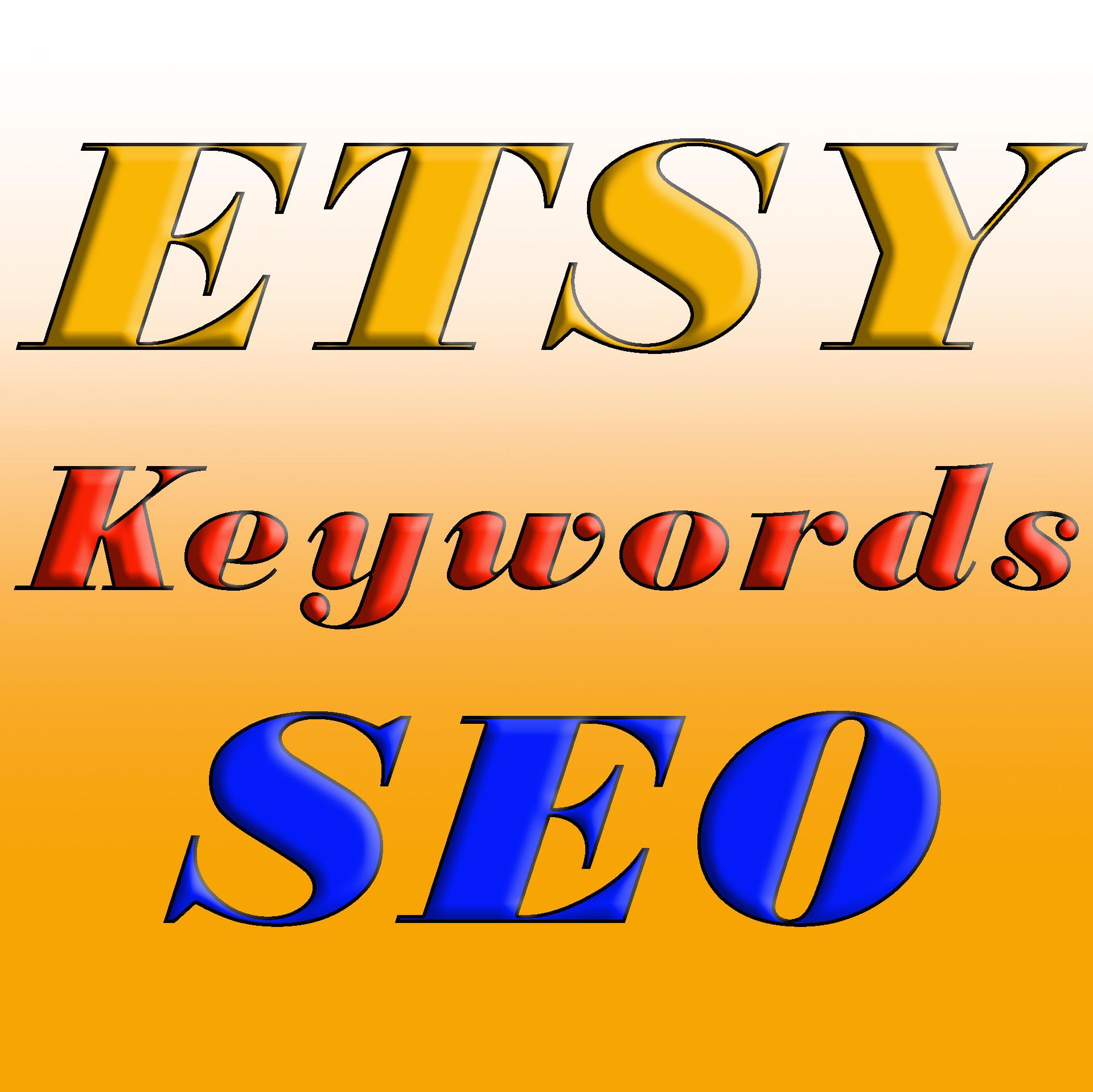 Etsy keyword research and ETSY SEO report for the bes...
