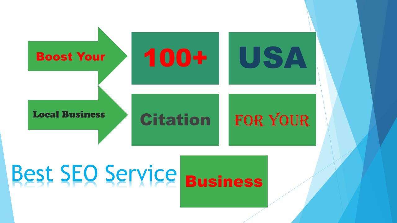 do 100 plus citations for local SEO citation for USA